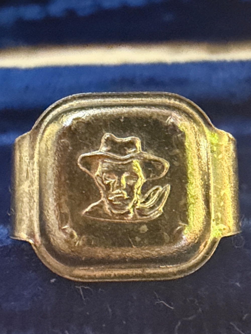 Lone Ranger 1940s Kix Cereal Premium Seal Ring - Pristine